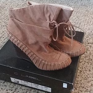new ѕυede anĸle вooт (ѕιze 8)